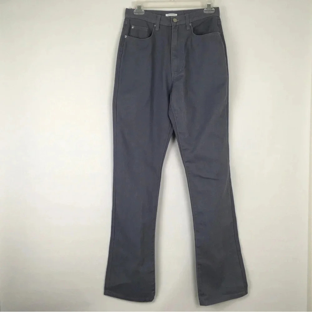 WeWoreWhat Baby Boot Denim Grey Blue Jeans Size 27
